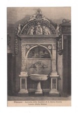 FIRENZE BASILICA DI S. MARIA NOVELLA LAVABO SACRESTIA NON VIAGGIATA ANNI '30 FP