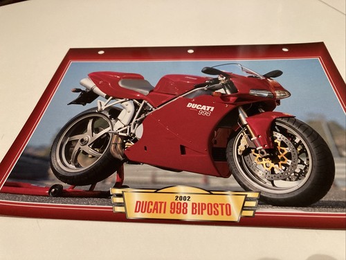 Ducati 998 biposto - 2002, scheda