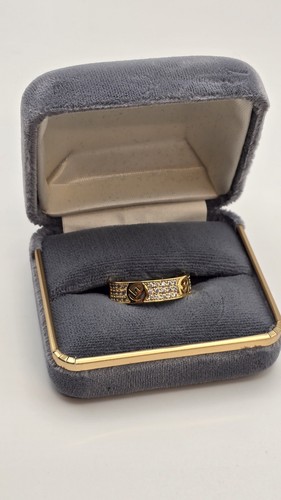 Anello logo fendi tono oro - tono,