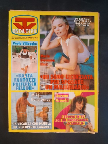 Rivista onda tivu - 1989, n