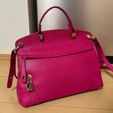 Borsa a tracolla FURLA Piper in pelle rosa 2WAY autentica, usata, senza scatola