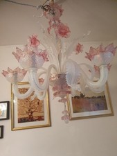 Lampadario 6 Luci Murano