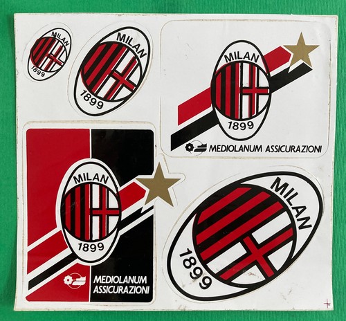 Milan calcio adesivo 16x17 - calcio,