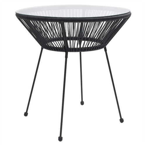 Tavolo pranzo giardino nero - tavolo, da