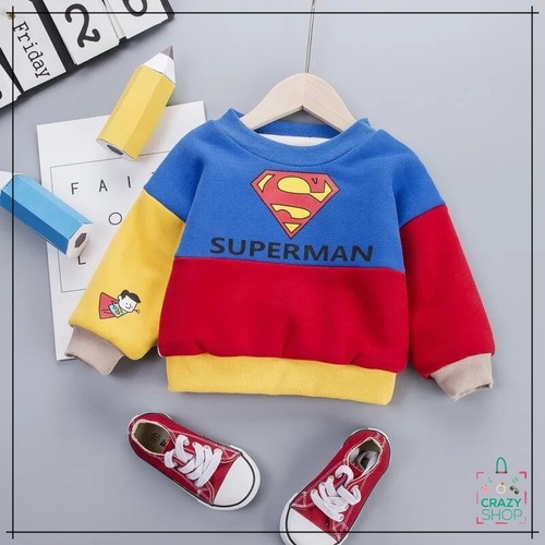 Felpa superman felpata - felpa,