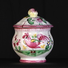 Vaso In Ceramica Decorato Con