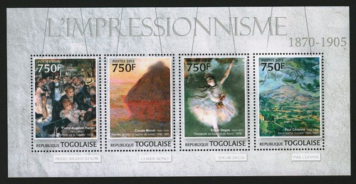 Togo 2013 foglio francobolli - togo,