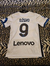 Maglia Calcio Inter Milan 2021/2022 Dzeko Italia Home Taglia M