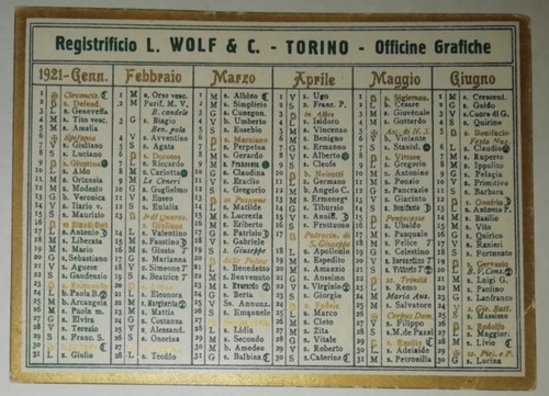 Torino registrificio wolf - torino,