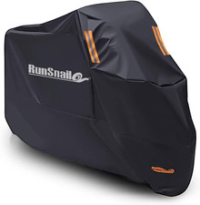 Telo per Coprimoto Impermeabile XXL, 210D Oxford Telo Moto Resistente a Acqua, P