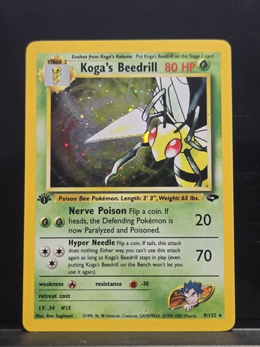 Koga beedrill 132 gym - beedrill, 9/132