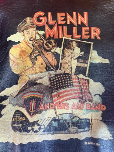 Raro 1991 avirex glenn miller - 1991,