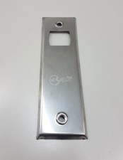 PLACCA COPRI AVVOLGITORE PER TAPPARELLE IN ACCIAIO INOX 18 x 5,5 CM FERRAMENTA 