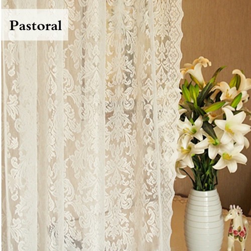 Tenda voile pizzo barocco