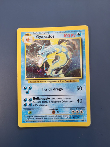 Pokemon gyarados holo - pokemon,