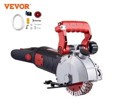 Scanalatrice Da Muro Per Tracce Com Dischi 125mm Profondità 41mm