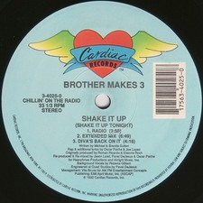 Brother Makes 3 - Shake It Up (Shake It Up Tonight) (12") (Mint (M)) - 279159191