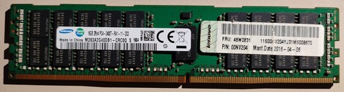 Modulo ram server samsung 16gb - server,