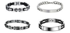 Bracciale uomo acciaio - , inox