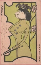 PALERMO - Tipi Palermitani - Milano Serie 3 n.23 - Postkarte 1901 Art Nouveau