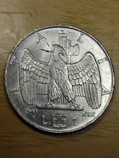  1 LIRA  1941  Impero Regno