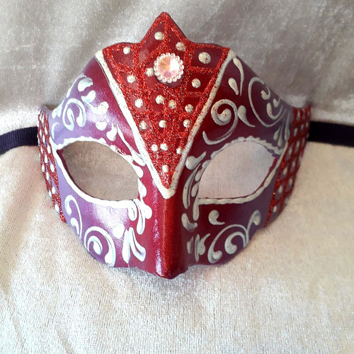 Colombina maschera viso - colombina,
