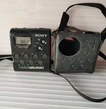 Sony SRF-M40W vintage radio portatile con custodia