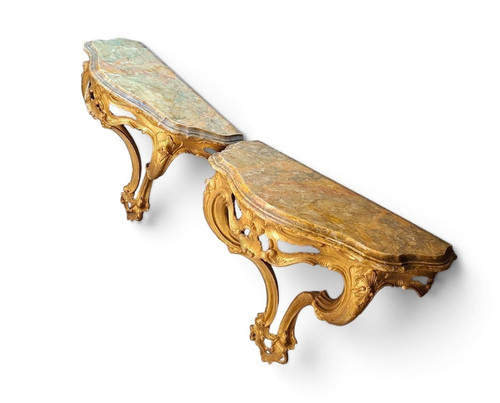 Coppia consolles goccia - di,