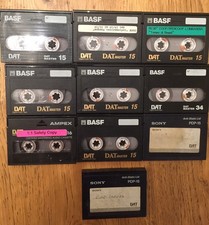 Cassette Dat nr.10 Basf e Sony