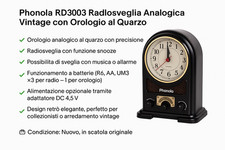 Phonola rd3003 radiosveglia - phonola,