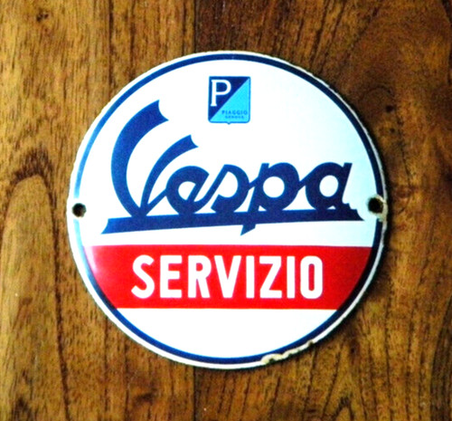 Vintage vespa servizio - vintage,