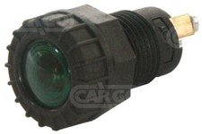 SPIA VERDE UNIVERSALE LUCI TRATTORE MULETTI 12V, 2 VITI, 17mm, CON LAMPADA BA9