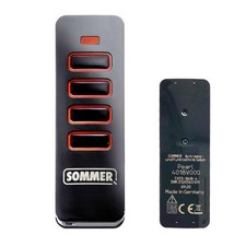 SOMMER PEARL NERO 4018V000 RADIOCOMANDO TELECOMANDO 4 CANALI 868 Mhz