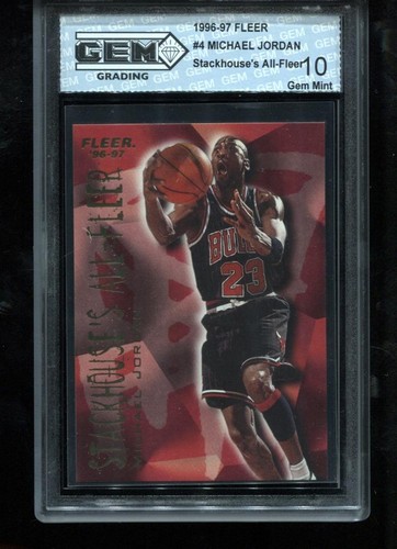 Michael jordan 1996 - 1996-97, fleer