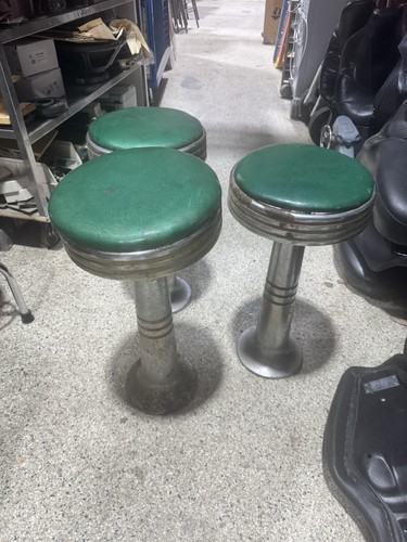 Sgabelli vintage girevoli - 1,