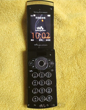 Sony Ericsson W980 Flip - nero - sbloccato - immacolato GRADO A+ - retrò classico