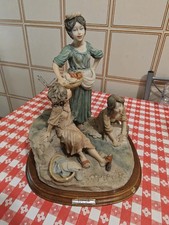 Gruppo Scultoreo "Le Lavandaie" Di G. Gargiulo Ceramica-Stile Capodimonte