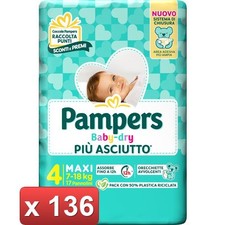 PAMPERS  136 PANNOLINI  -