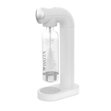 Brita sodaONE Gasatore Domestico Compatto Acqua Frizzante Cilindro CO2 Bianco
