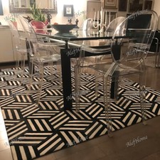 Tappeto in pelle Hairon