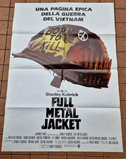 GIACCA FULL METAL KUBRICK MODINE VIETNAM POSTER FILM ITALIANO PRIMA USCITA 1987