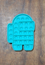 Among Us Blu-Verde Pop It