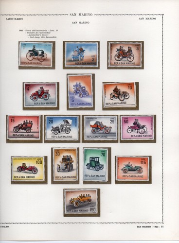 Marino 1962 annata completa - s.,
