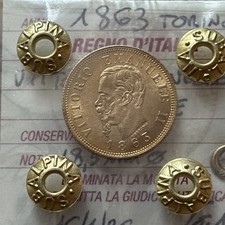 Moneta oro regno italia - oro, d'italia