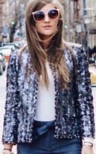 Giacca blazer ZARA paillettes