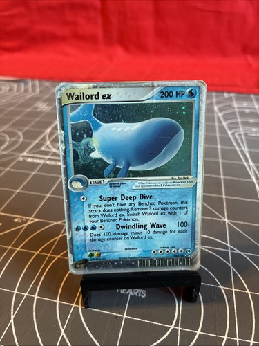 Carta pokemon wailord - carta,