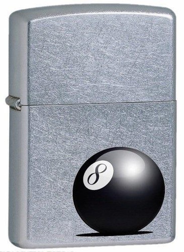 Accendino zippo eight ball - accendino,