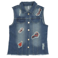 GILET GILET JEANS DENIM