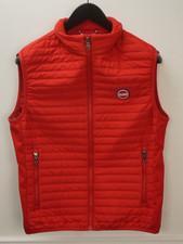 Uomo Colmar Originali Gilet Rosso Cerniera Intera TAGLIA S EU48 UK / US38 VON163