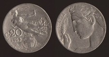 20 CENTESIMI 1909 - VITTORIO